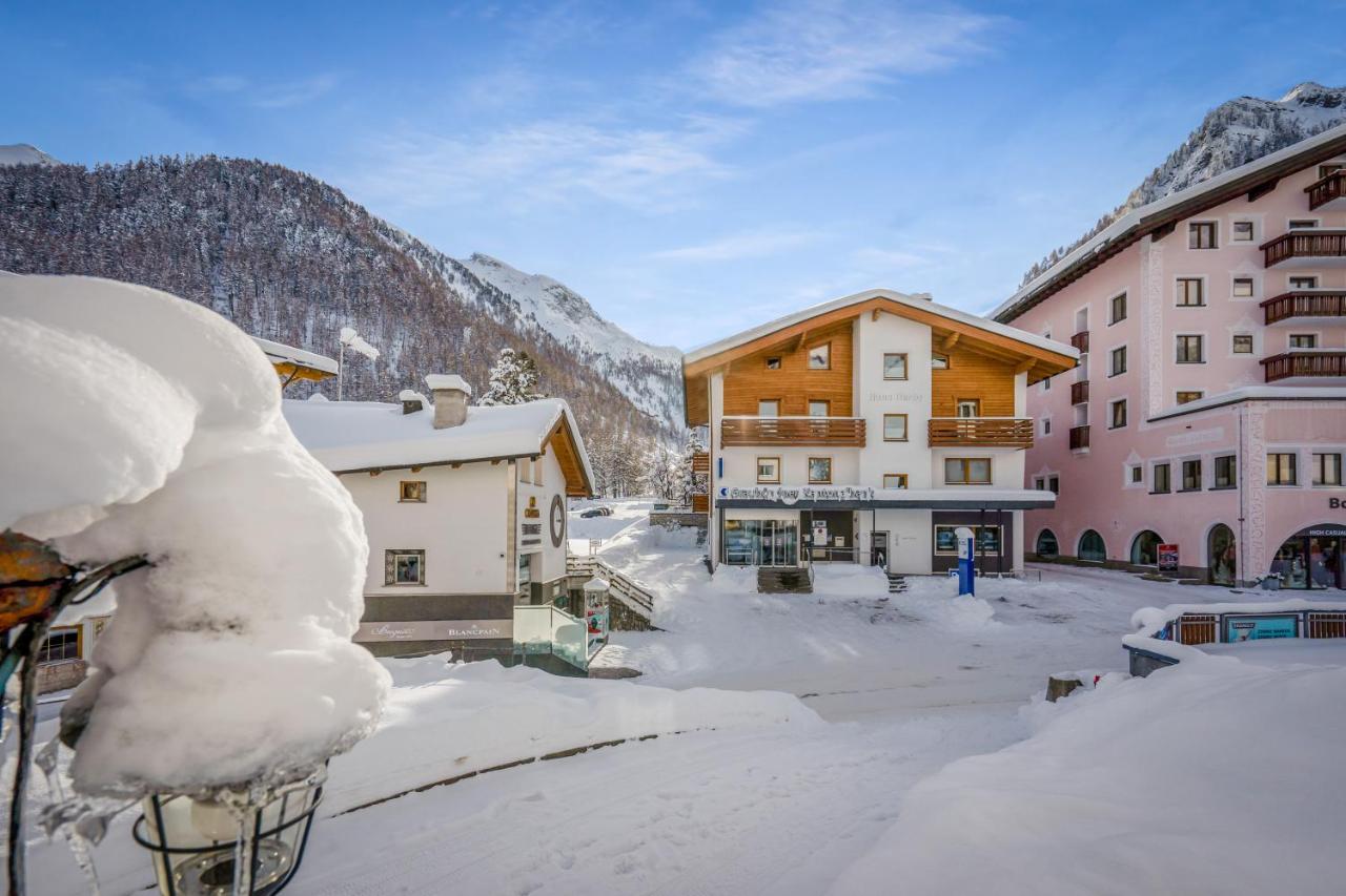 Haus Derby Apartment Samnaun Bagian luar foto