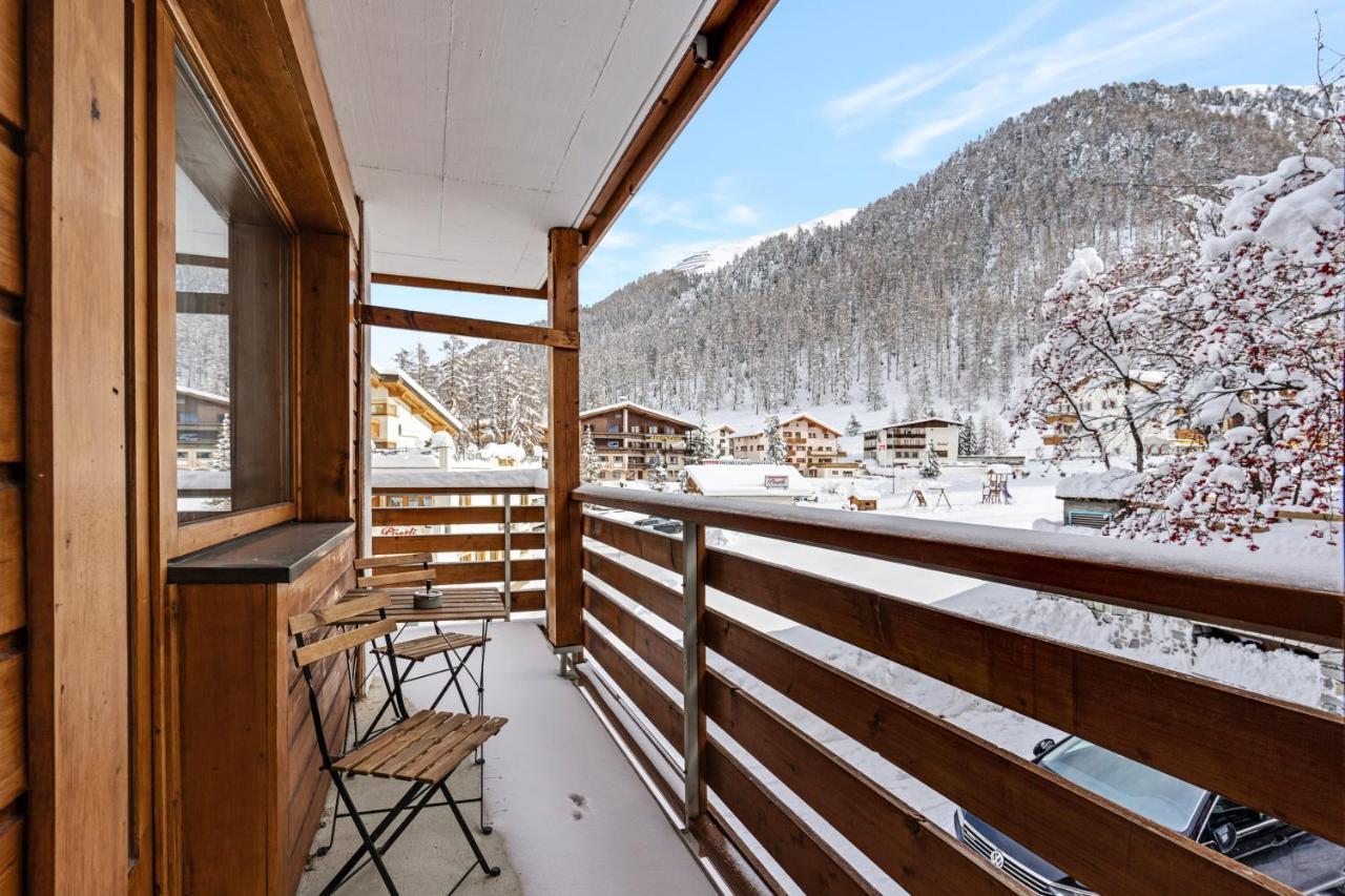 Haus Derby Apartment Samnaun Bagian luar foto